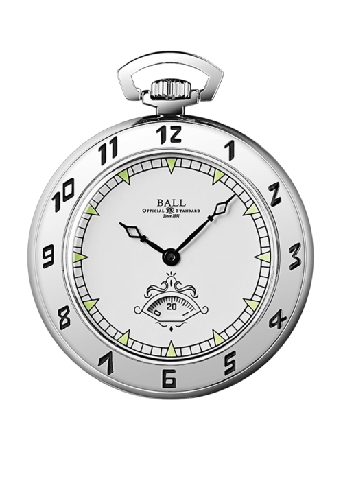 Trainmaster Secometer Pocket Watch (45mm)