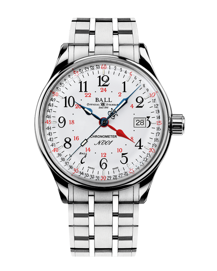 Trainmaster Standard Time GMT (40mm)