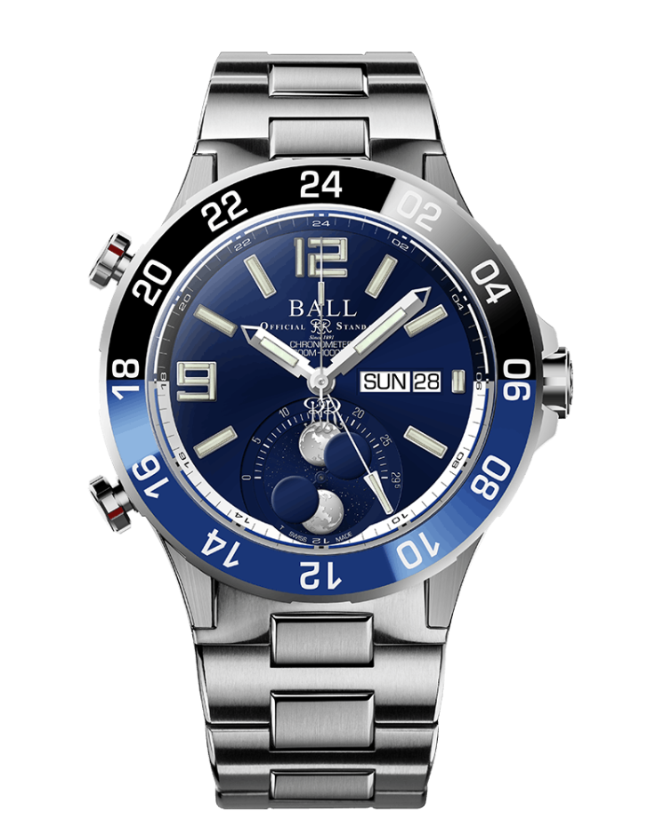 Roadmaster Marine GMT Moon Phase (42mm)