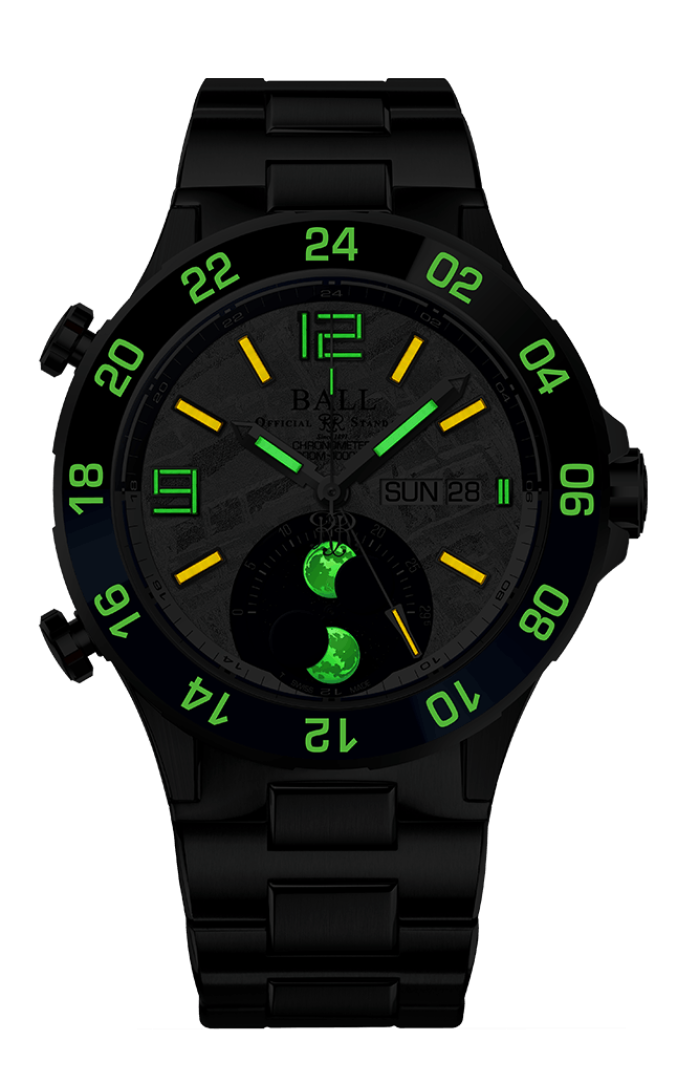 Roadmaster Marine GMT Moon Phase Meteorite (42mm)