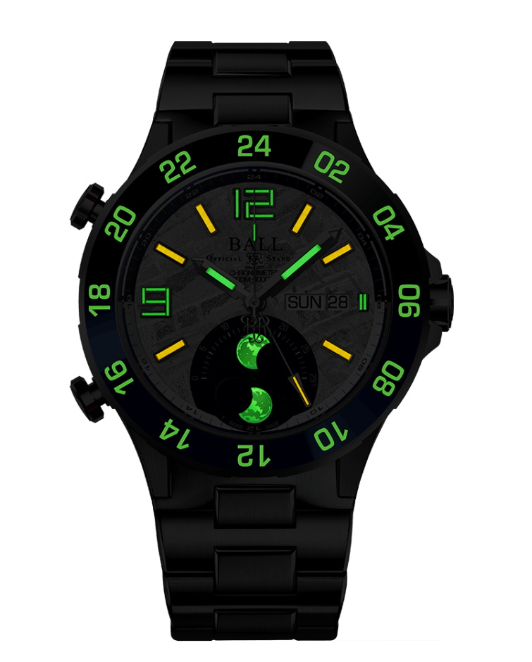 Roadmaster Marine GMT Moon Phase Meteorite (42mm)