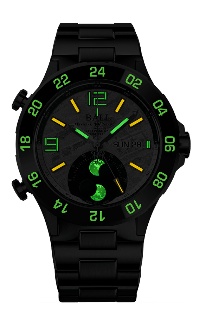 Roadmaster Marine GMT Moon Phase Meteorite (42mm)