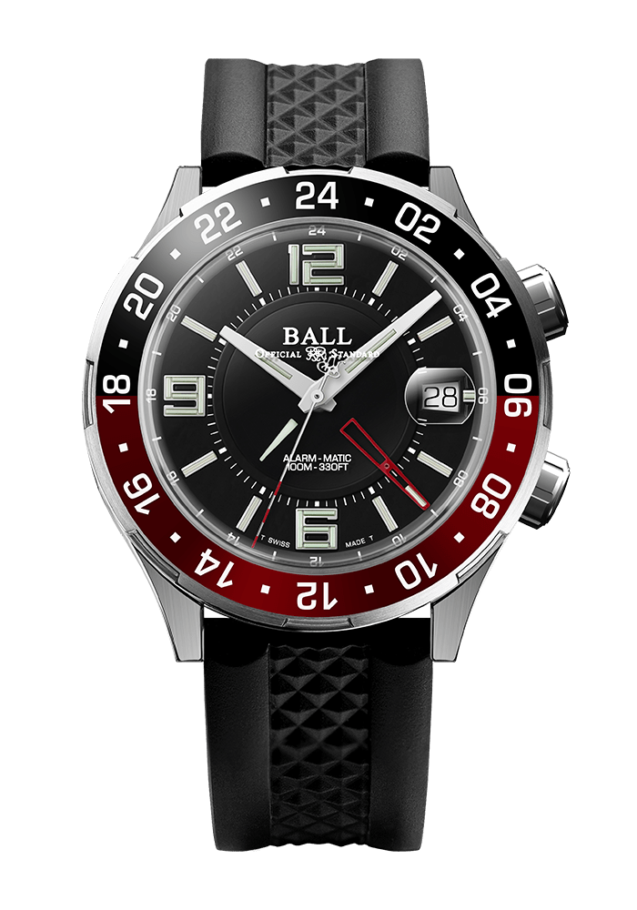 Greatness is calling - automatic in-house alarm GMT movement